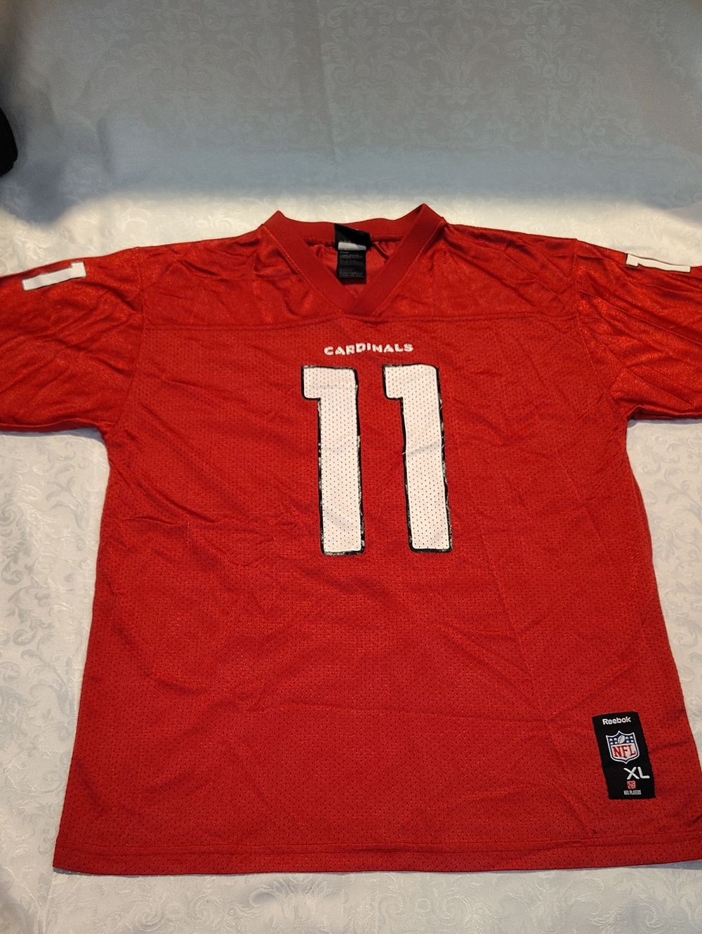 Reebok Red Arizona Cardinals #11 Kids Jersey - Picture 1 of 7